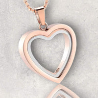 Heart Shape Urn Pendant