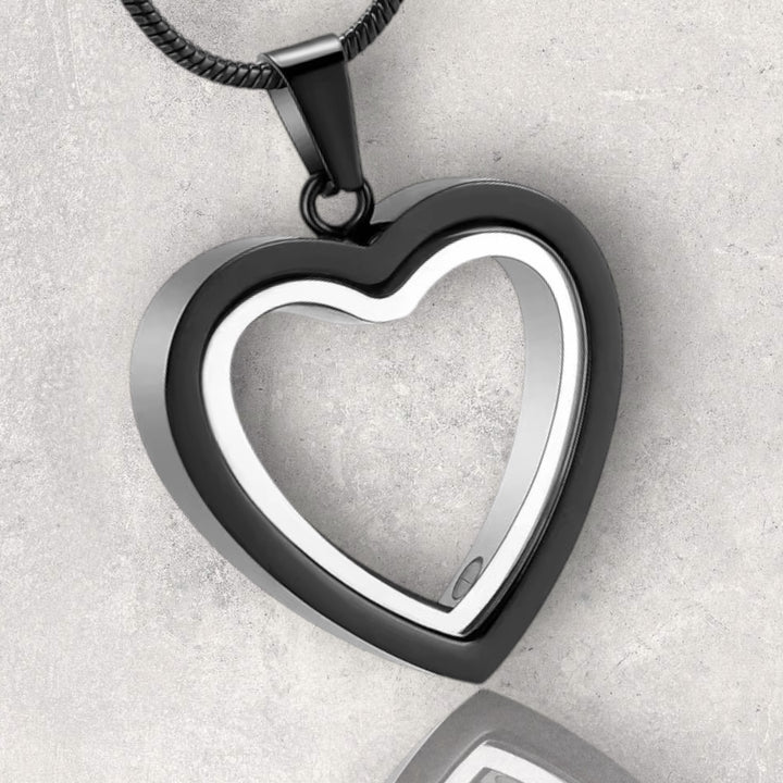 Heart Shape Urn Pendant