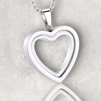 Heart Shape Urn Pendant