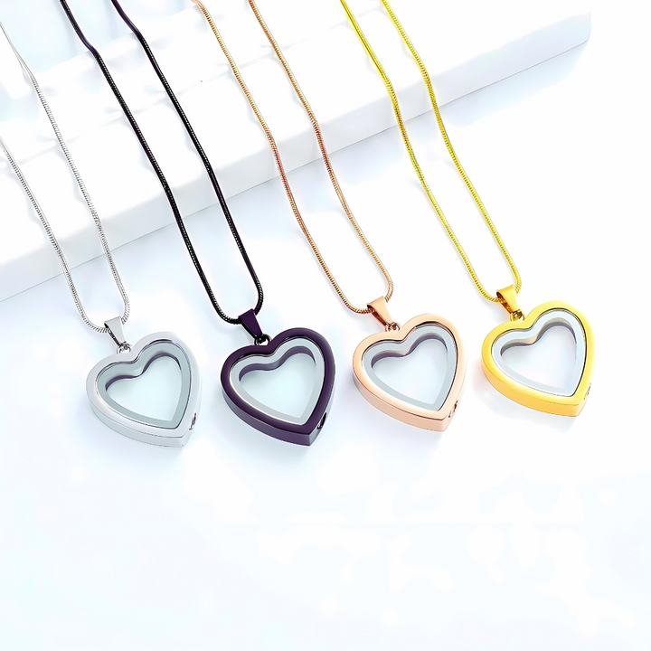 Heart Shape Urn Pendant